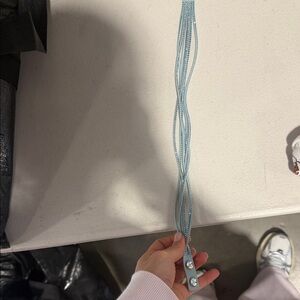 Swarovski Light Blue Crystal Strap